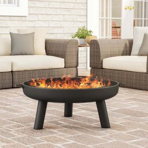 10 Best Cheap Fire Pit Ideas For 2024 Decor Home Ideas   Inexpensive Wood Burning Outdoor Fire Pit 300x300 