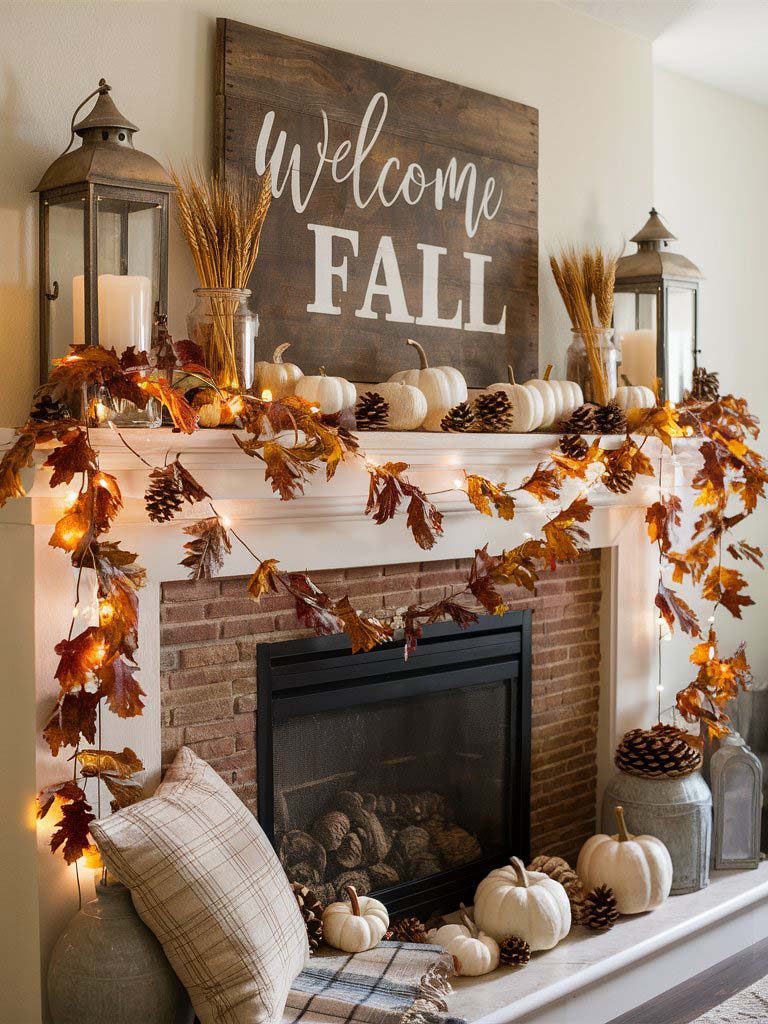 farmhouse fall decorating ideas 7