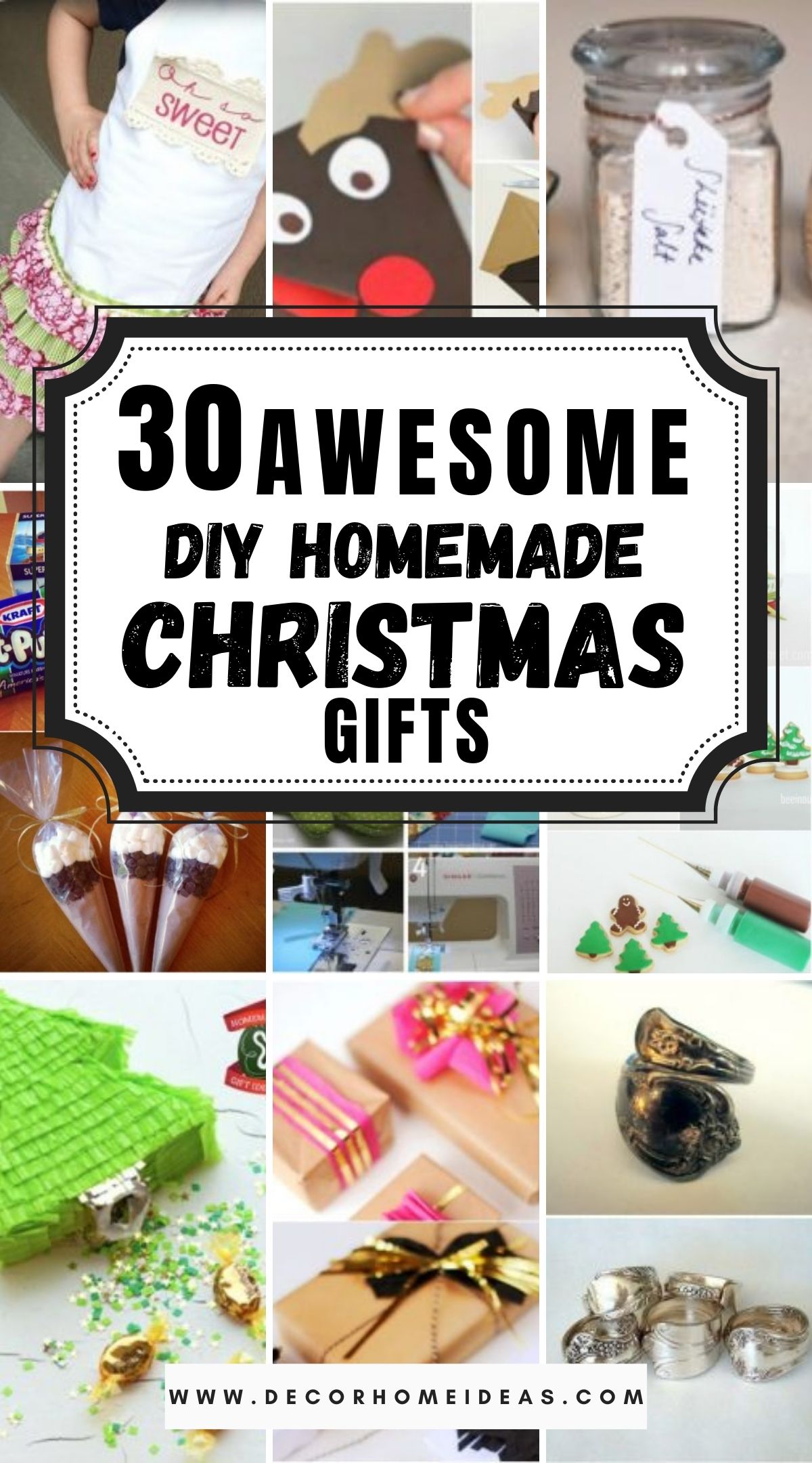 30 Awesome DIY Homemade Christmas Gifts 2