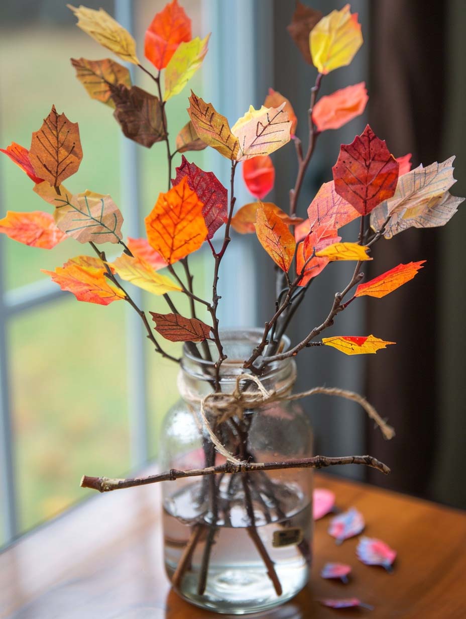 DIY Fall Leaf Crafts 5