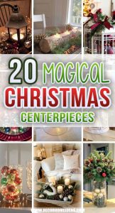 20 Magical Christmas Centerpieces That Will Make You Feel The Joy Of ...