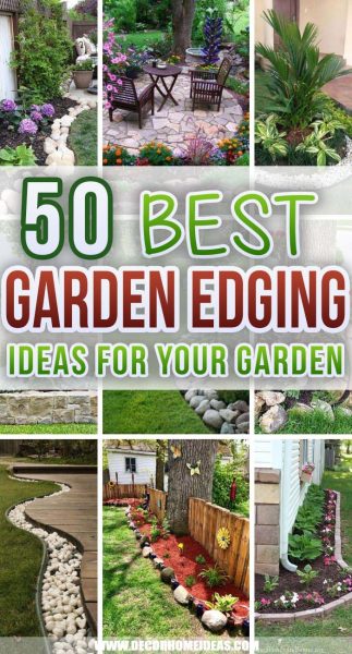 50 Amazing Garden Edging Ideas For Your Garden