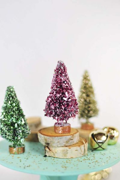 28 Small DIY Christmas Tree Ideas That Bring Major Cheer