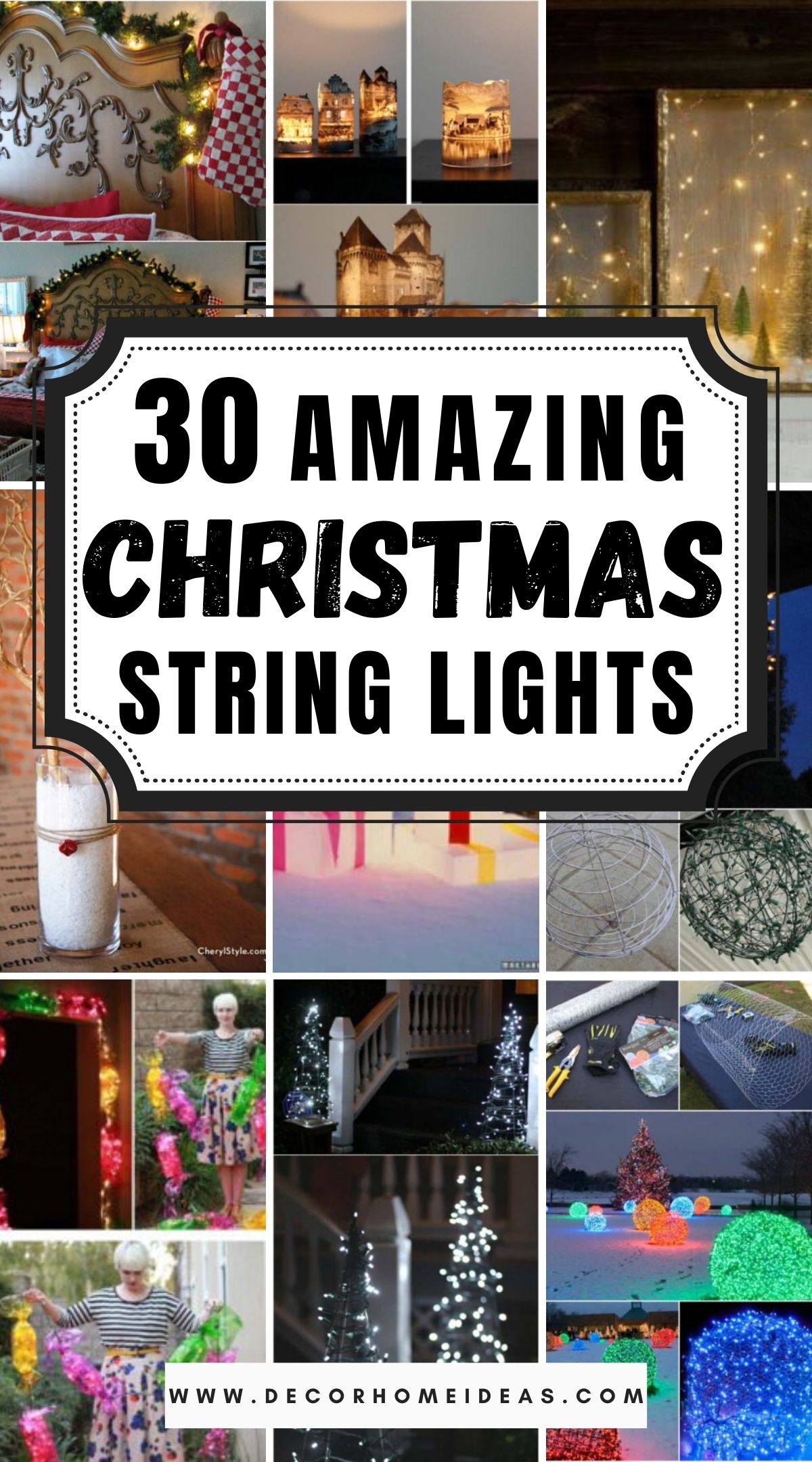 30 String and Fairy Light DIYs 2