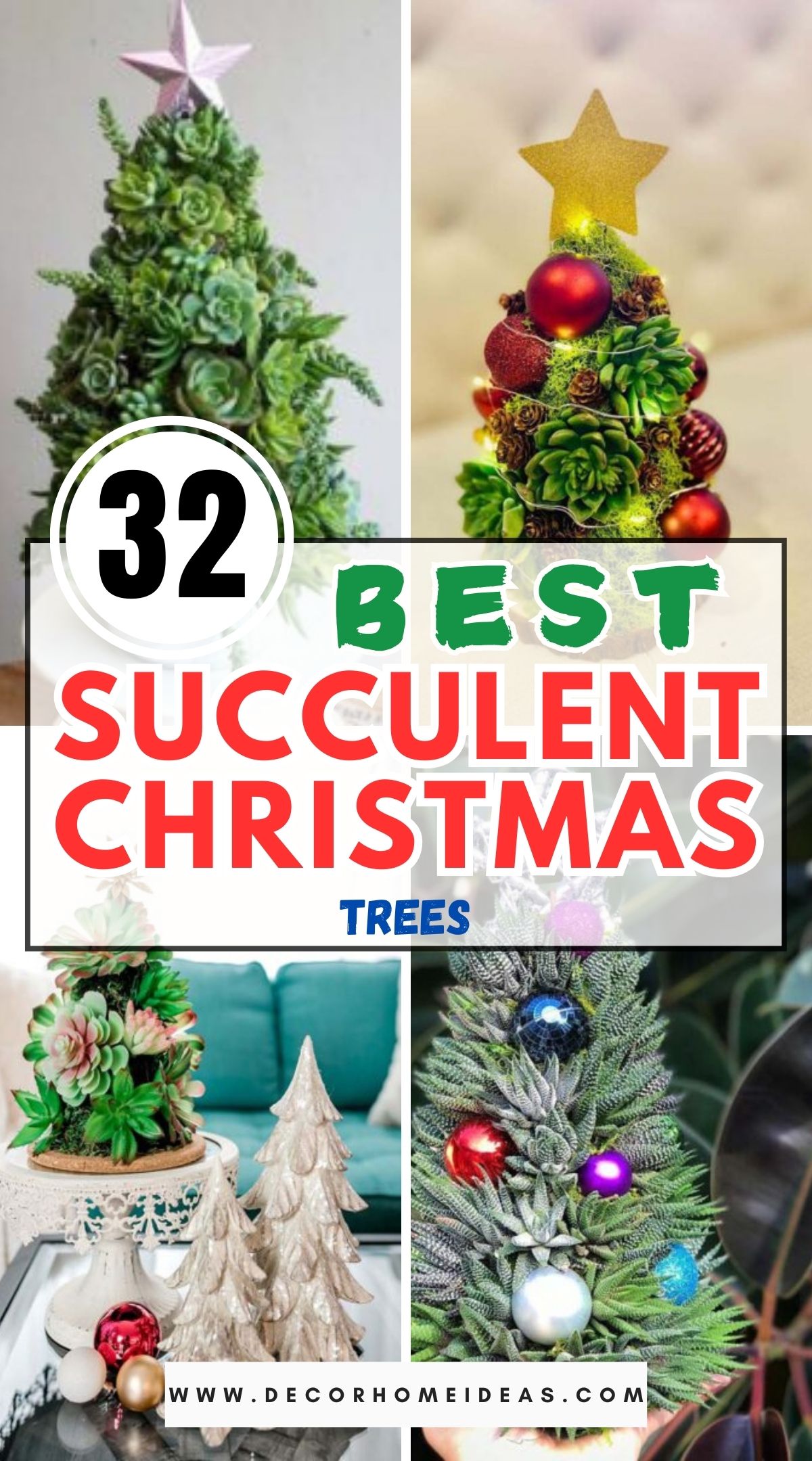 32 Best Succulent Christmas Trees 1