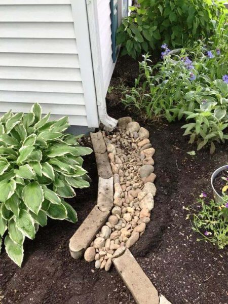 30 Best Downspout Ideas With Rocks To Beautify Your Landscape