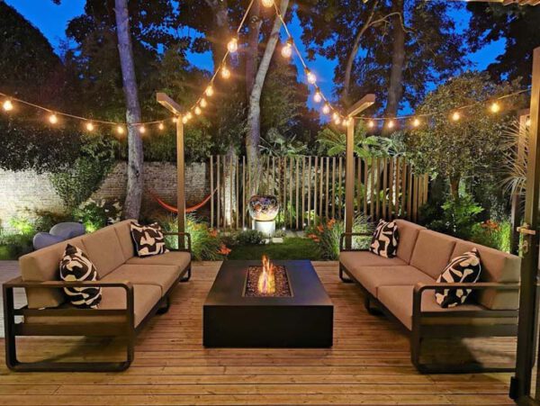 20 Awesome Fire Pit Lighting Ideas To Create An Outdoor Oasis