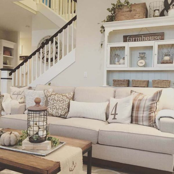 58 Best Farmhouse Living Room Designs and Decor Ideas