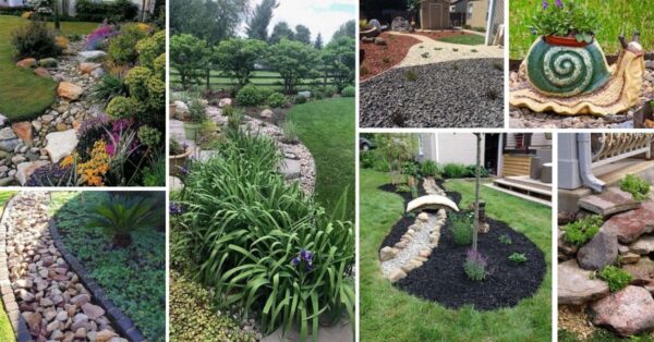 21 Best Front Yard Drainage Ditch Landscaping Ideas To Redirect Rain Water