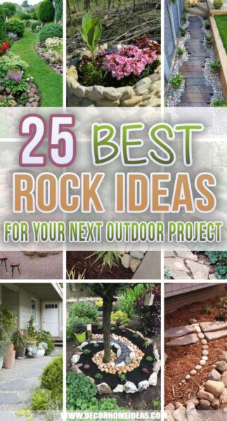 25 Awesome Rock Ideas For Your Next Outdoor Projects