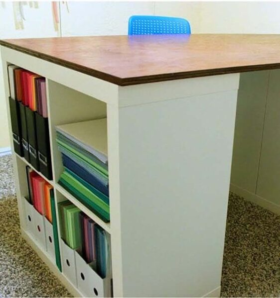 25 Best DIY Craft Tables and Desks To Make Your Own Creative Oasis