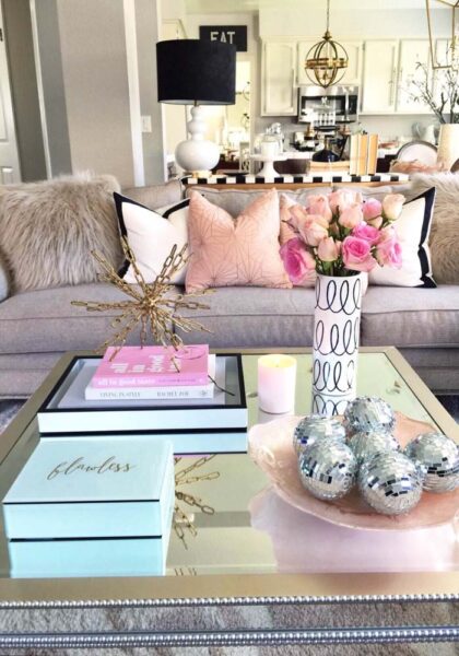 36 Charming Coffee Table Decor Ideas To Add More Style To Your Home