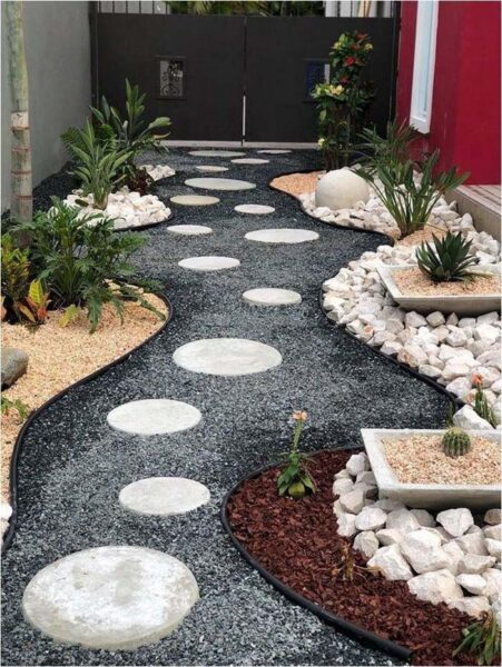 43 Amazing River Rock Landscaping Ideas To Spruce Up Your Garden