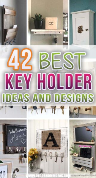 42 Best Key Holder Ideas To Keep Them In Perfect Order   Best Key Holder Ideas 323x600 