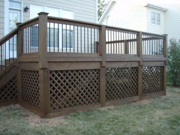 22 Best Under Deck Lattice Ideas For Maximizing Your Unused Outdoor ...