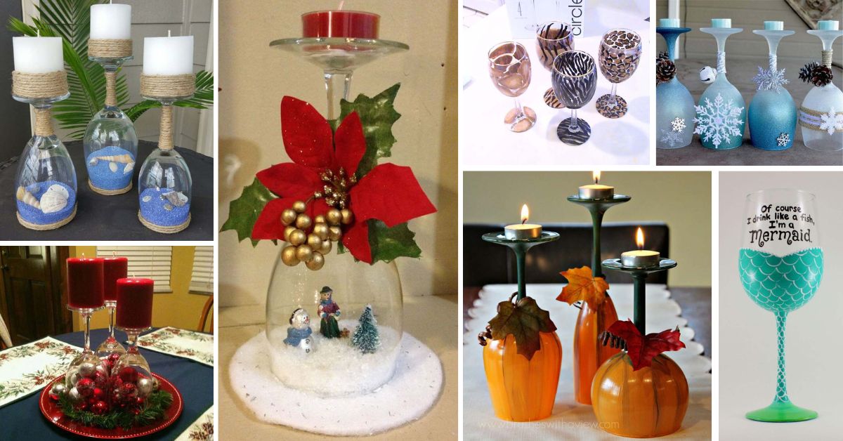 Wine Glass Decoration Ideas