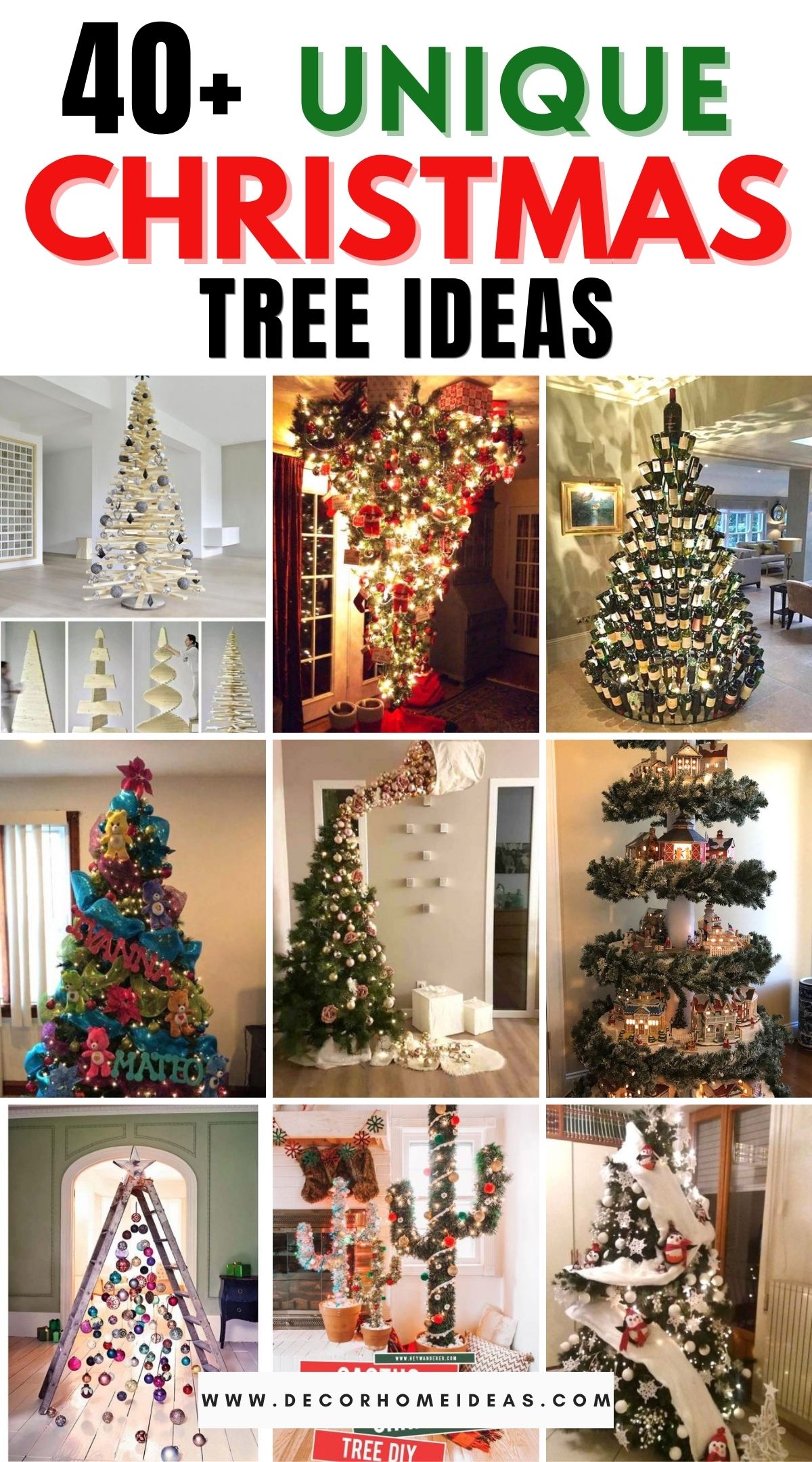 40+ Unique Christmas Trees Ideas 3