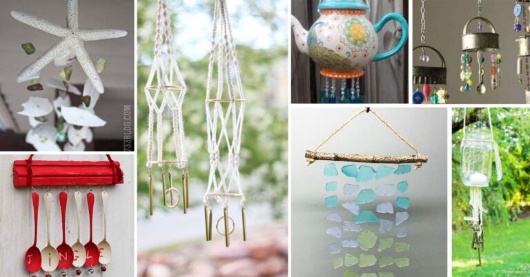 25 Creative DIY Wind Chimes Ideas To Add To Your Garden