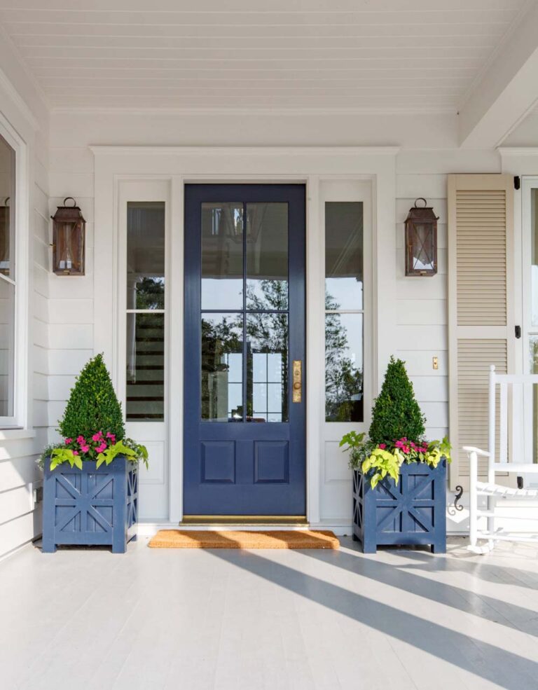 18 Best Blue Front Door Colors ( Trending Hues and Designs )