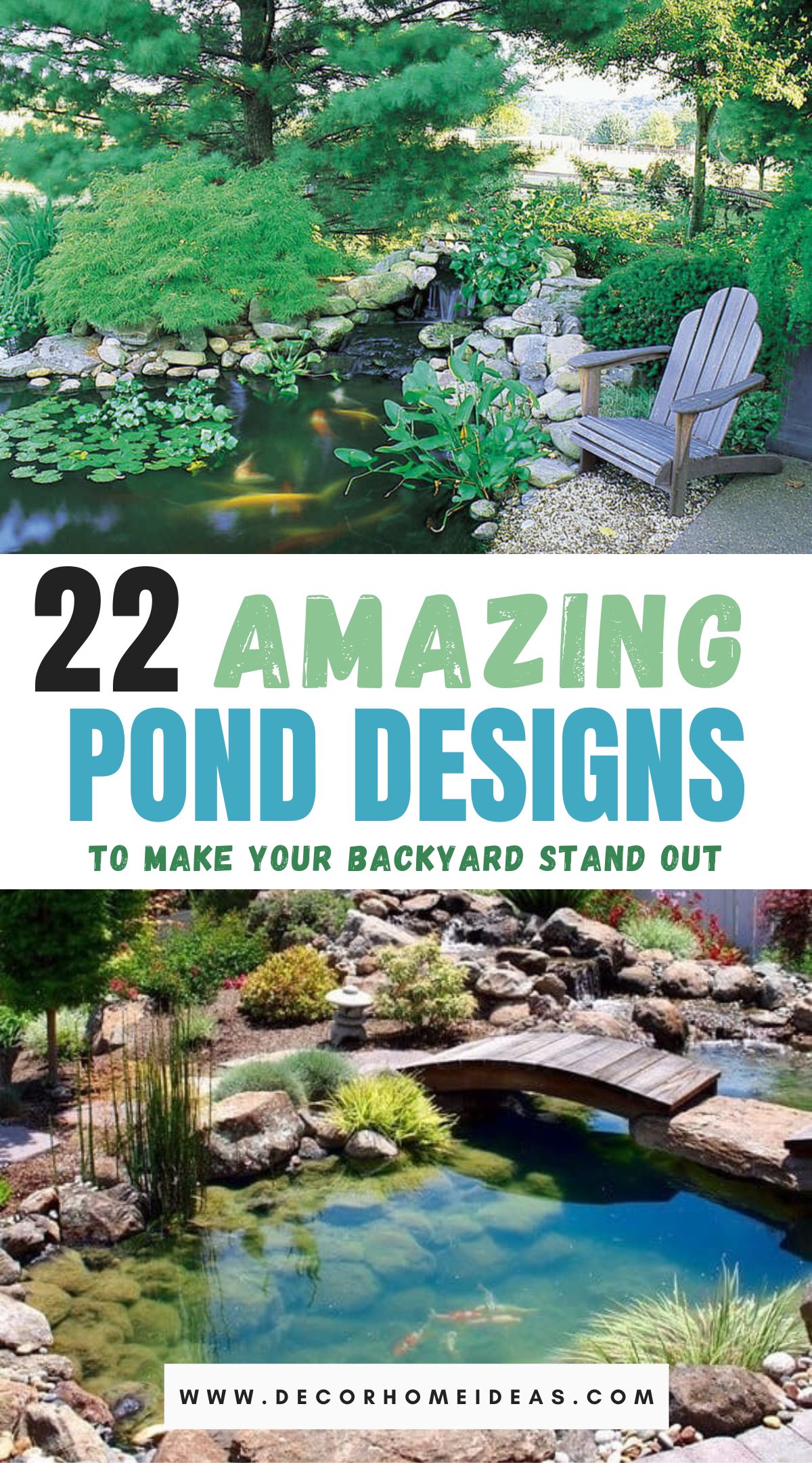 creative backyard pond ideas 1