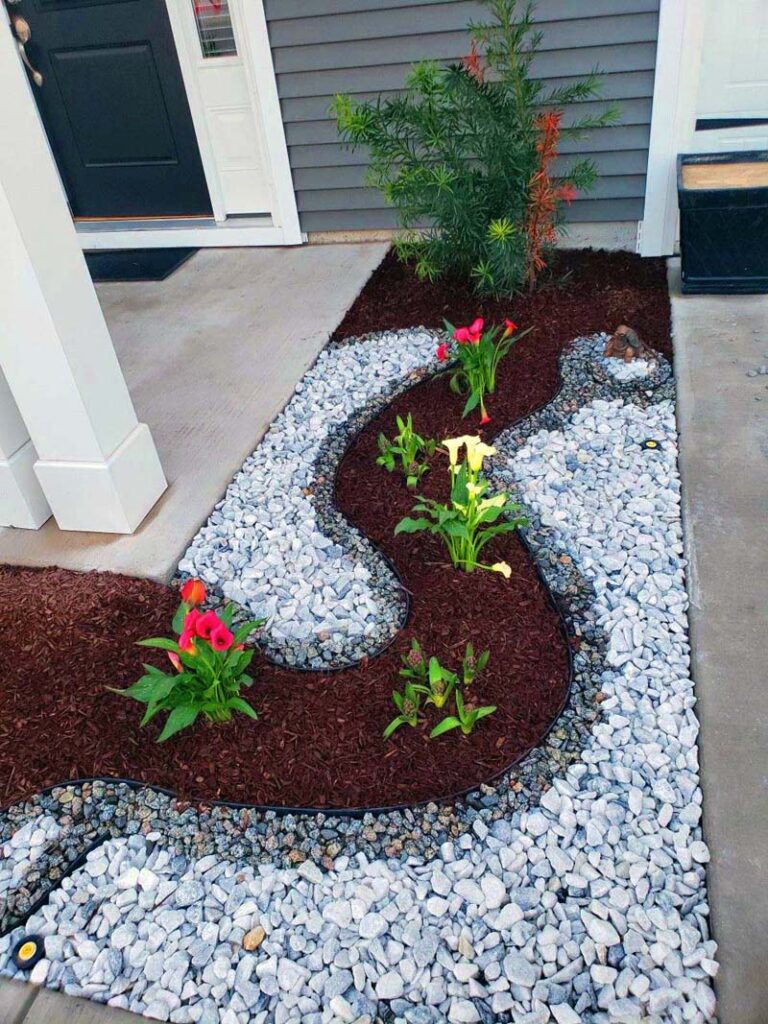 28 Stunning Pebble Landscapes To Make Your Yard A Perfect Spot