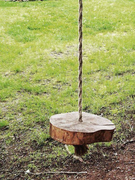 An Outdoor Swing