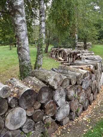 Fence Made By Logs