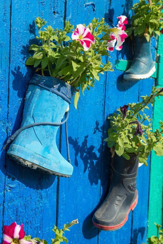 Reuse Garden Shoes
