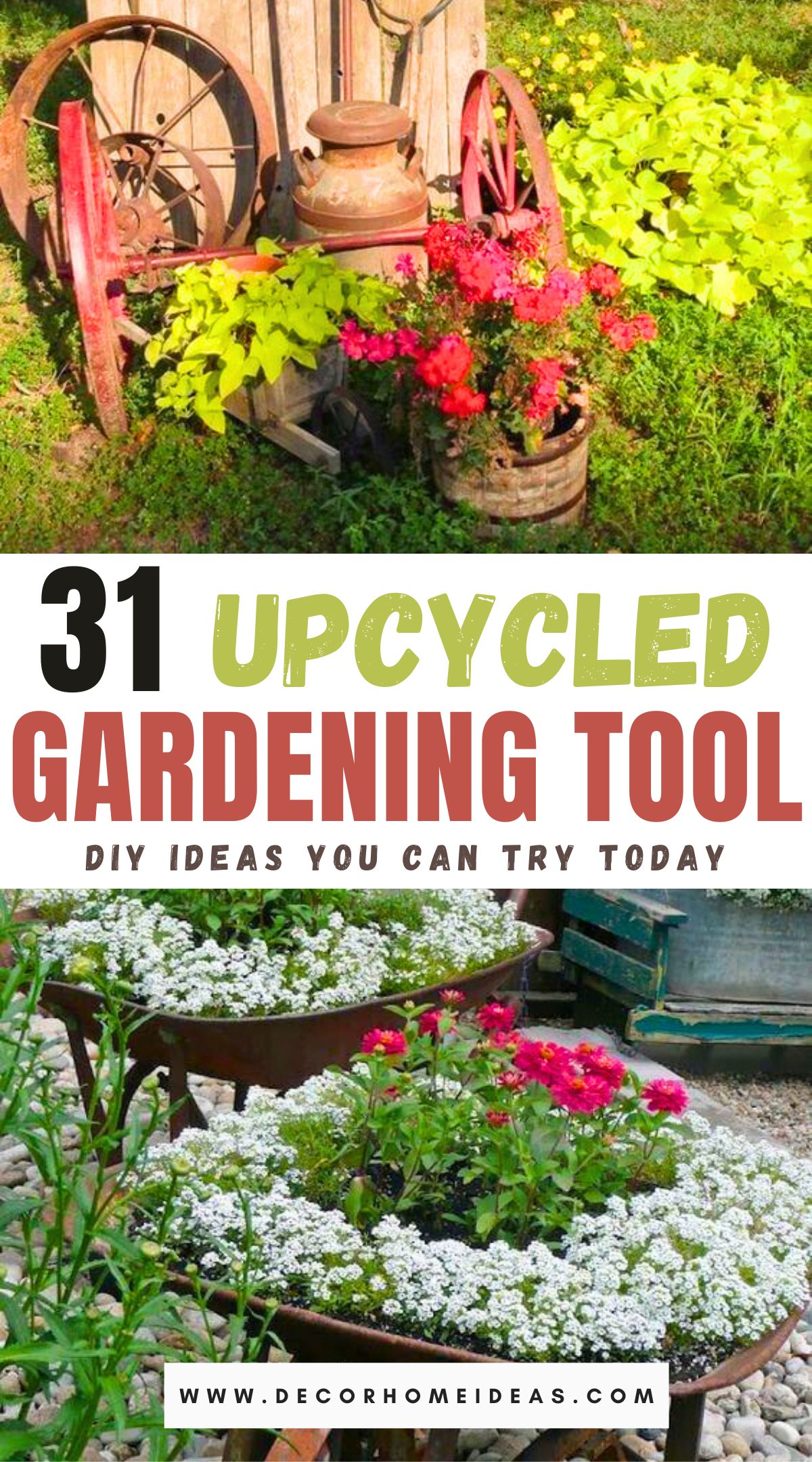 31 Upcycled Old Gardening Tool Projects to Spruce Up Your Outdoor Space