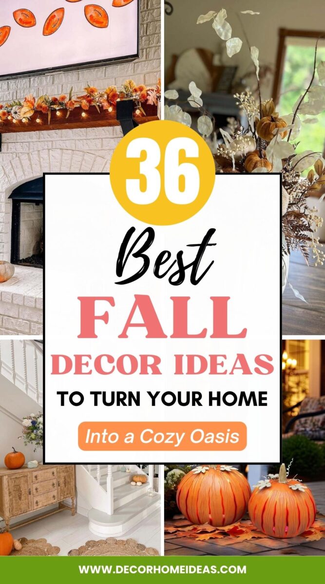 41 Beautiful Fall Decor Ideas To Turn Your Home Into a Cozy Oasis