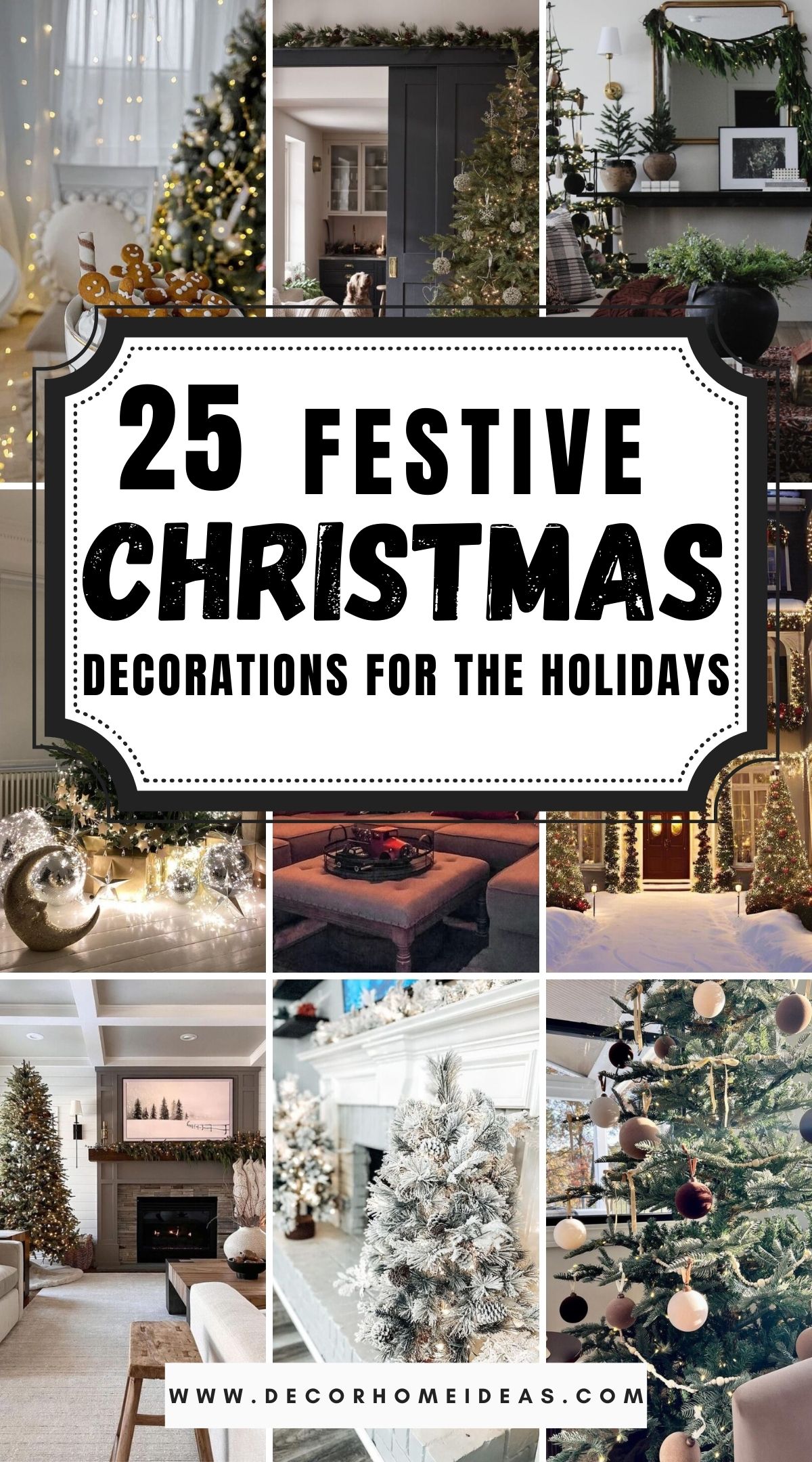 25 Festive Christmas Decorations for Holiday Spirit 2