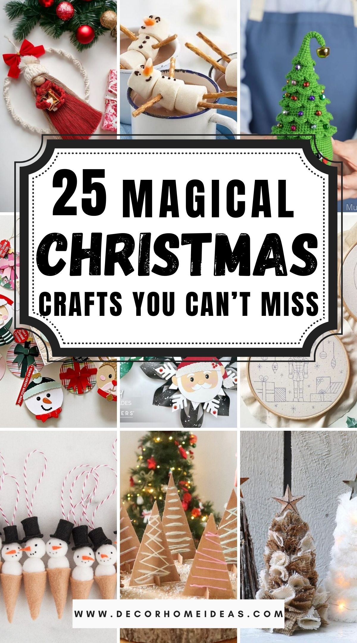 25 Magical Christmas Crafts You Can’t Miss 2