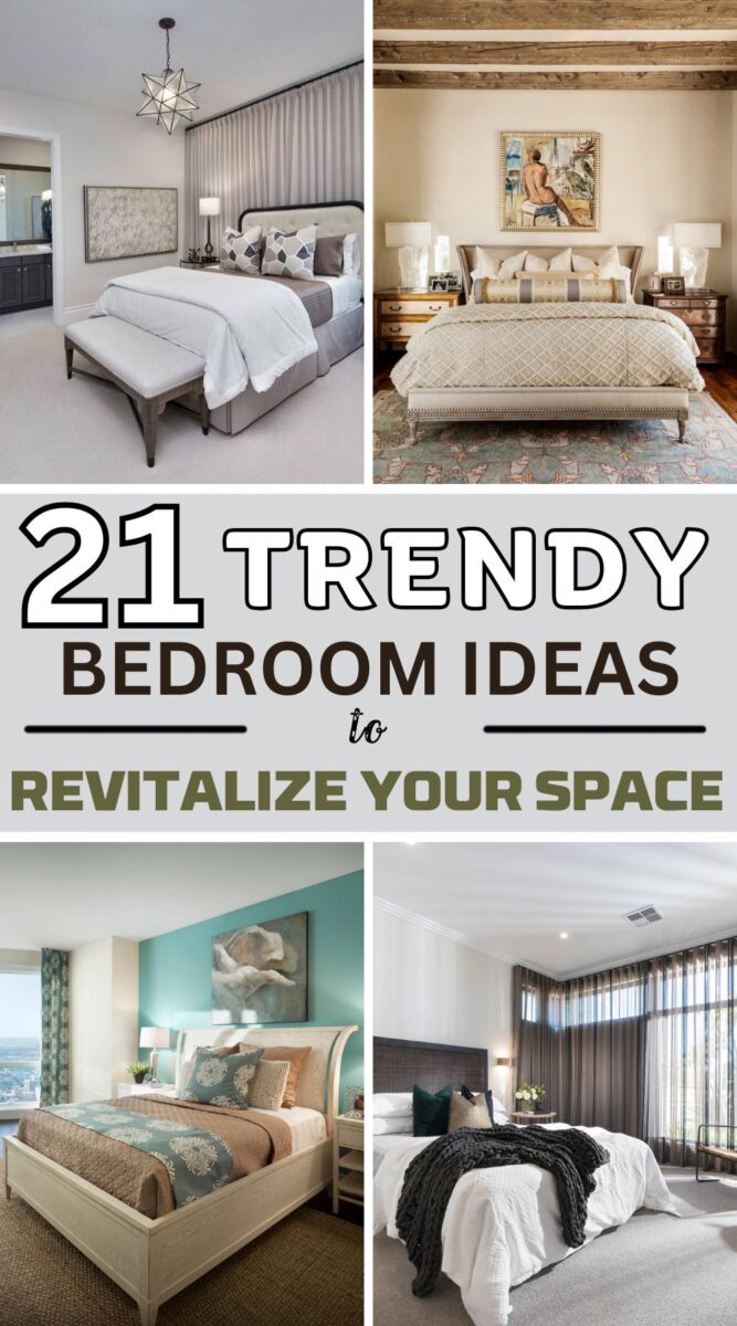 21 Trendy Bedroom Ideas To Revitalize Your Space