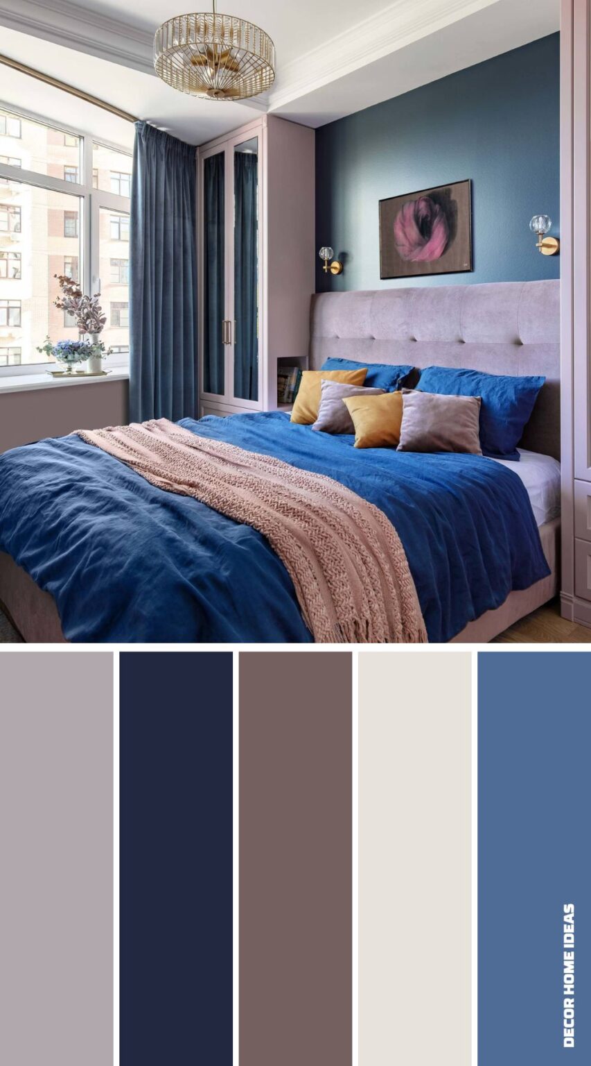 18 Relaxing Blue Bedroom Color Schemes for Your Personal Oasis