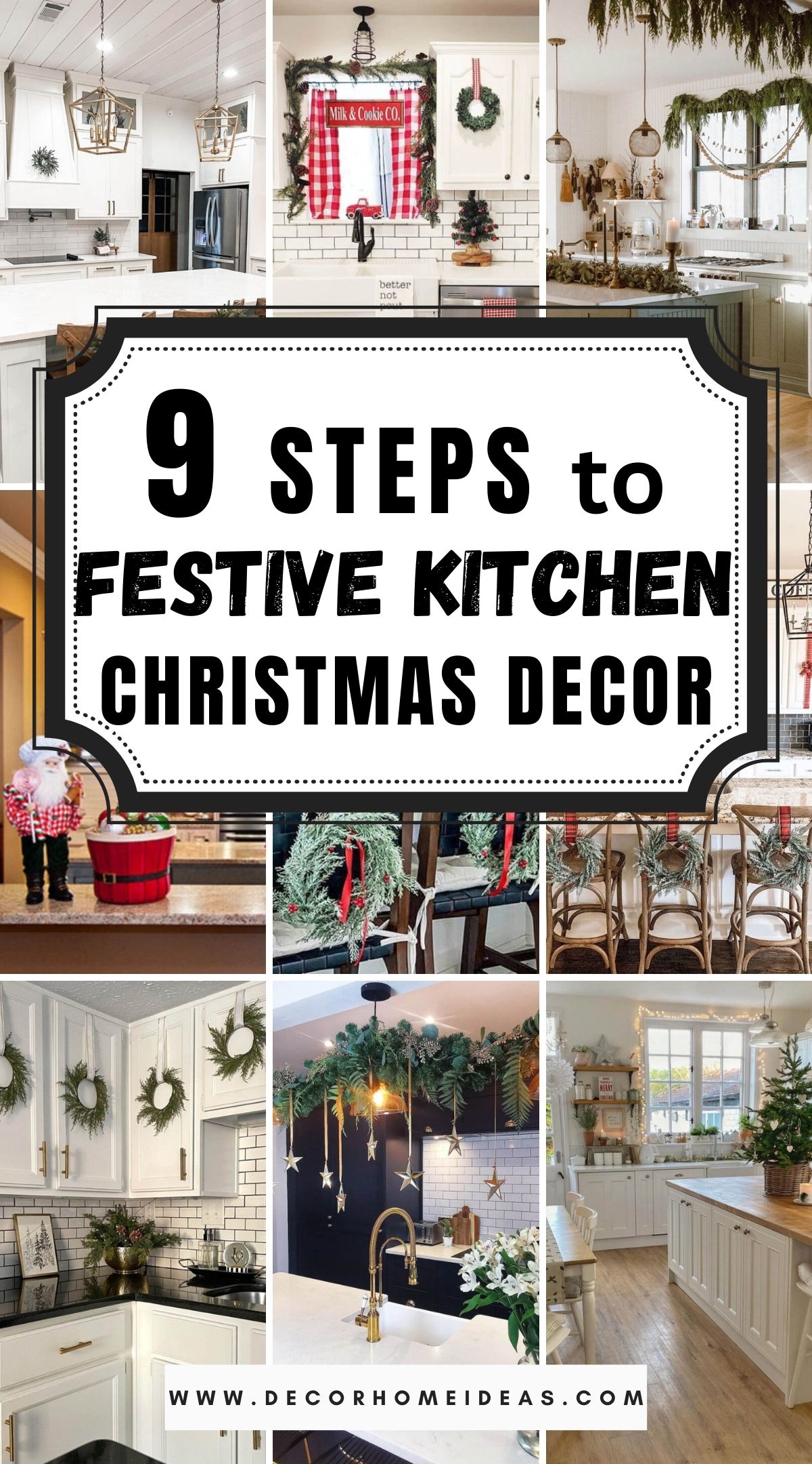 9 Steps to Festive Kitchen Christmas Decor 2