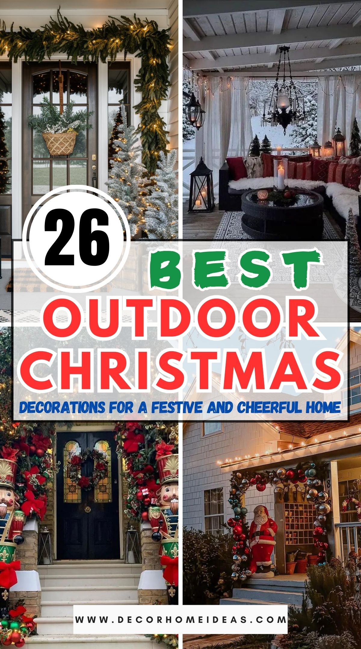 Best Outdoor Christmas Decorations 1