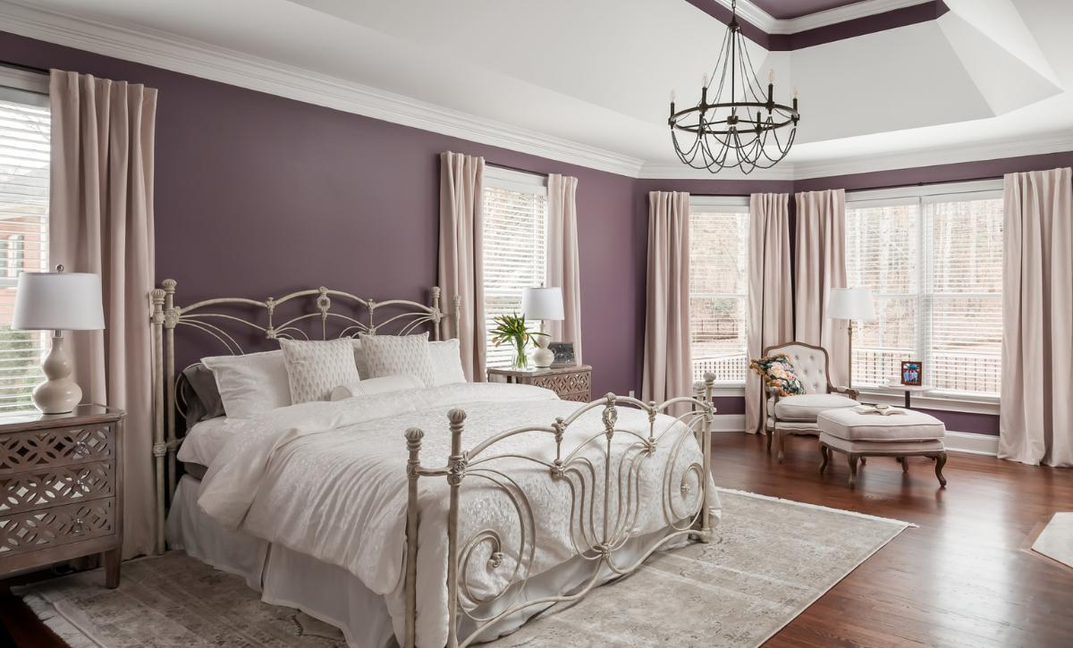 Lavender Bedroom Color Schemes Designs
