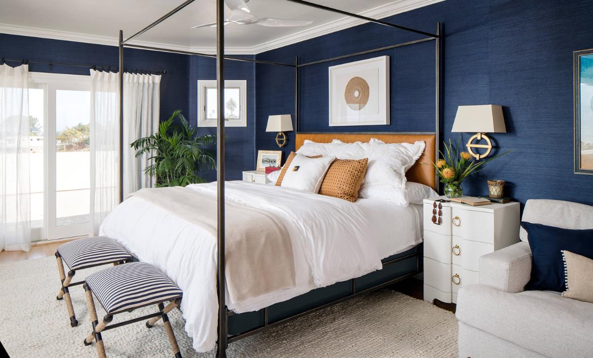 Navy Blue Bedroom Color Schemes