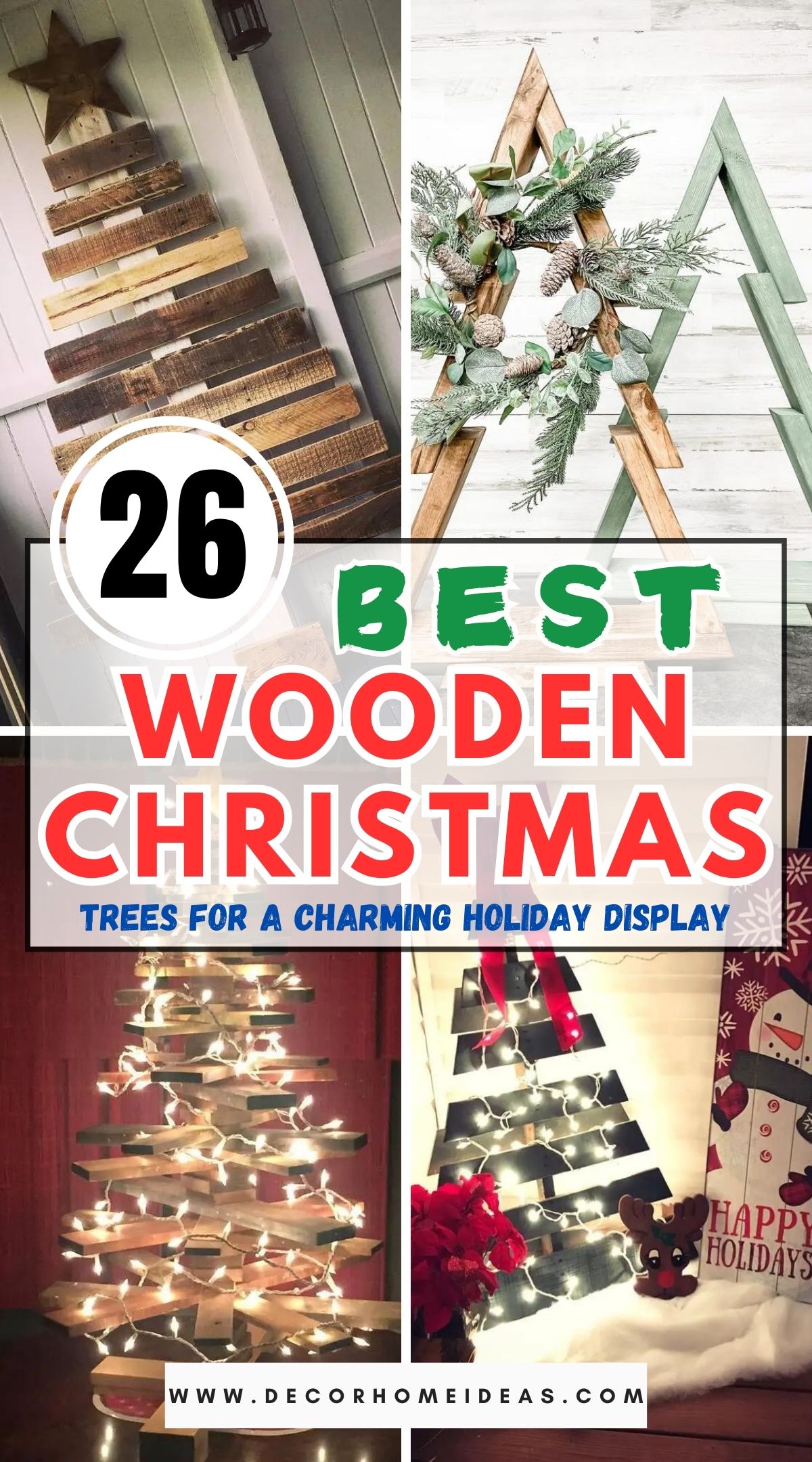 best Wooden Christmas Trees