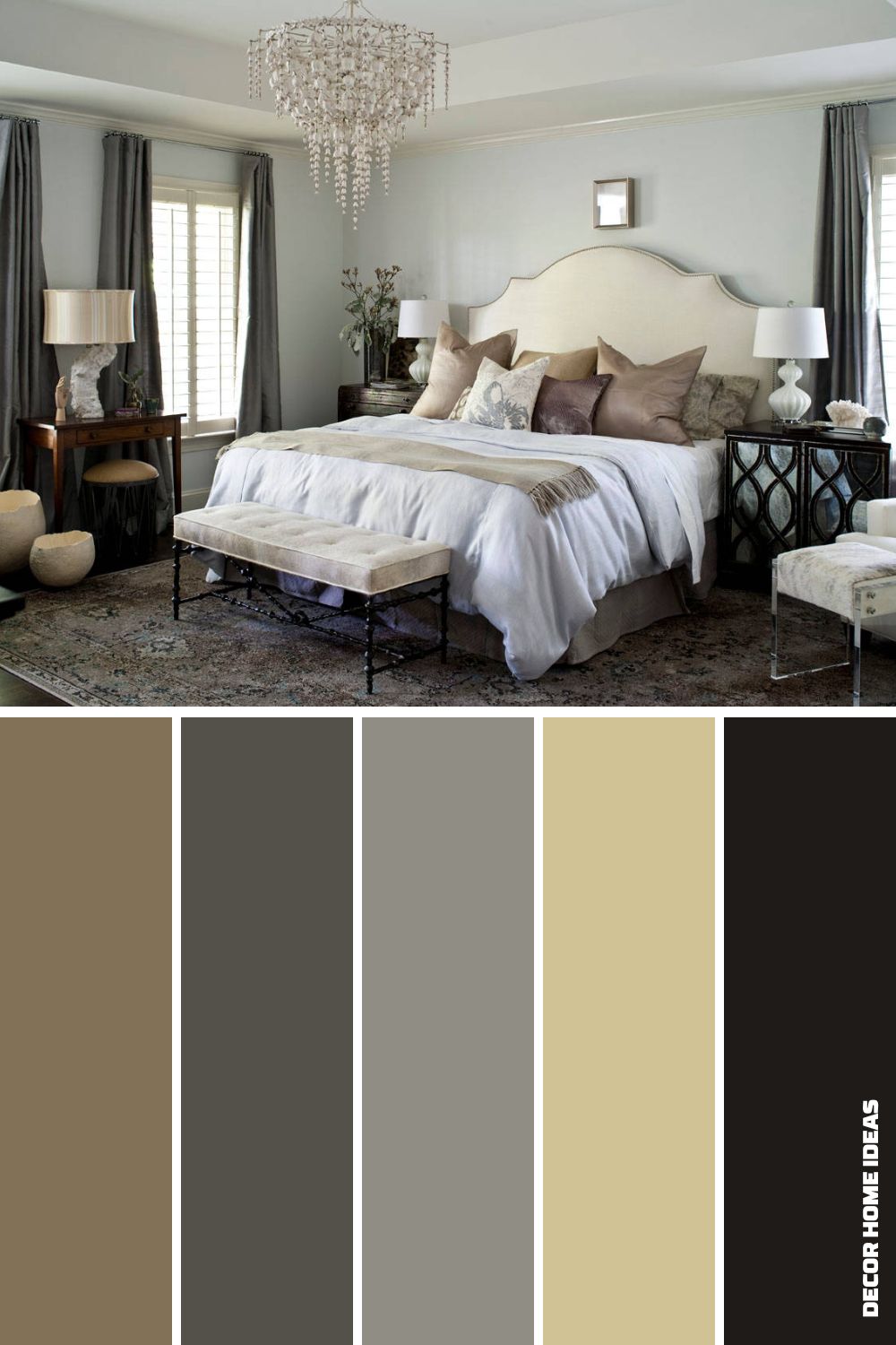 19 Beautiful Gray Bedroom Color Schemes For A Serene Ambiance 