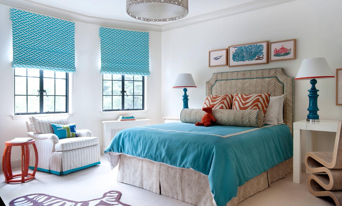 multicolor bedroom color schemes