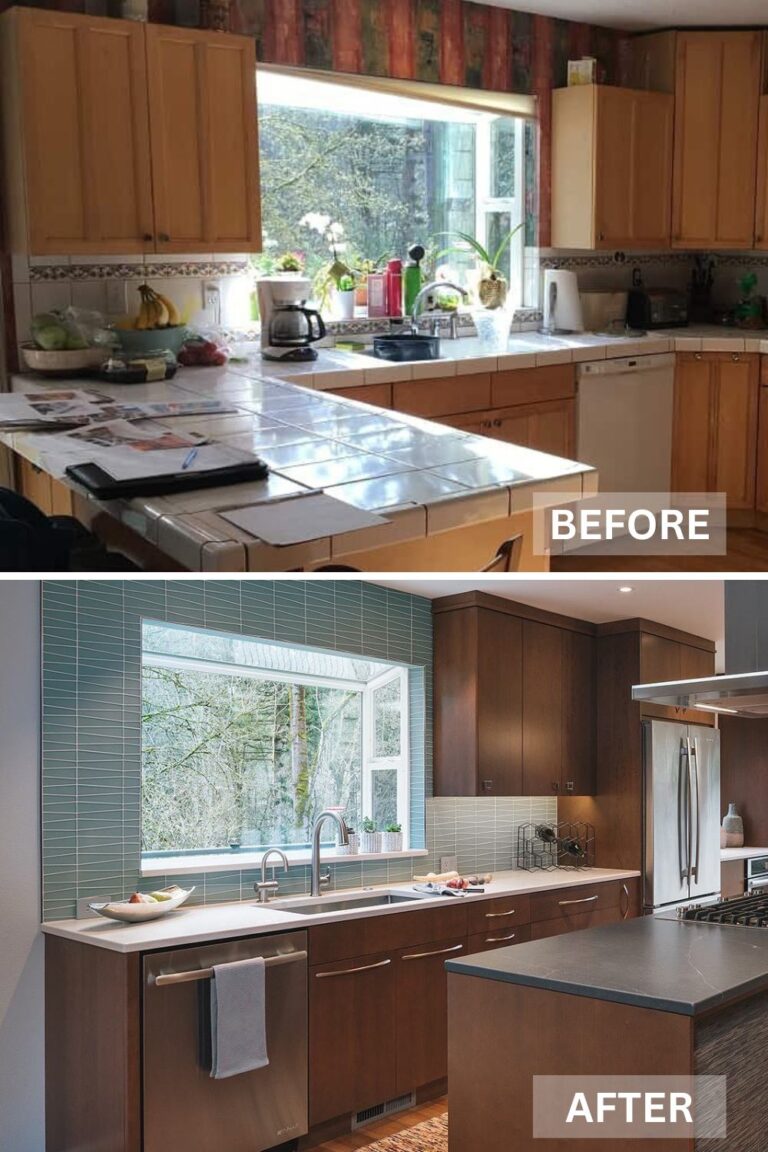 From Outdated To Outstanding These 12 Kitchen Ideas Are Why Everyone S   Outdated Kitchen Renovation 3 768x1152 