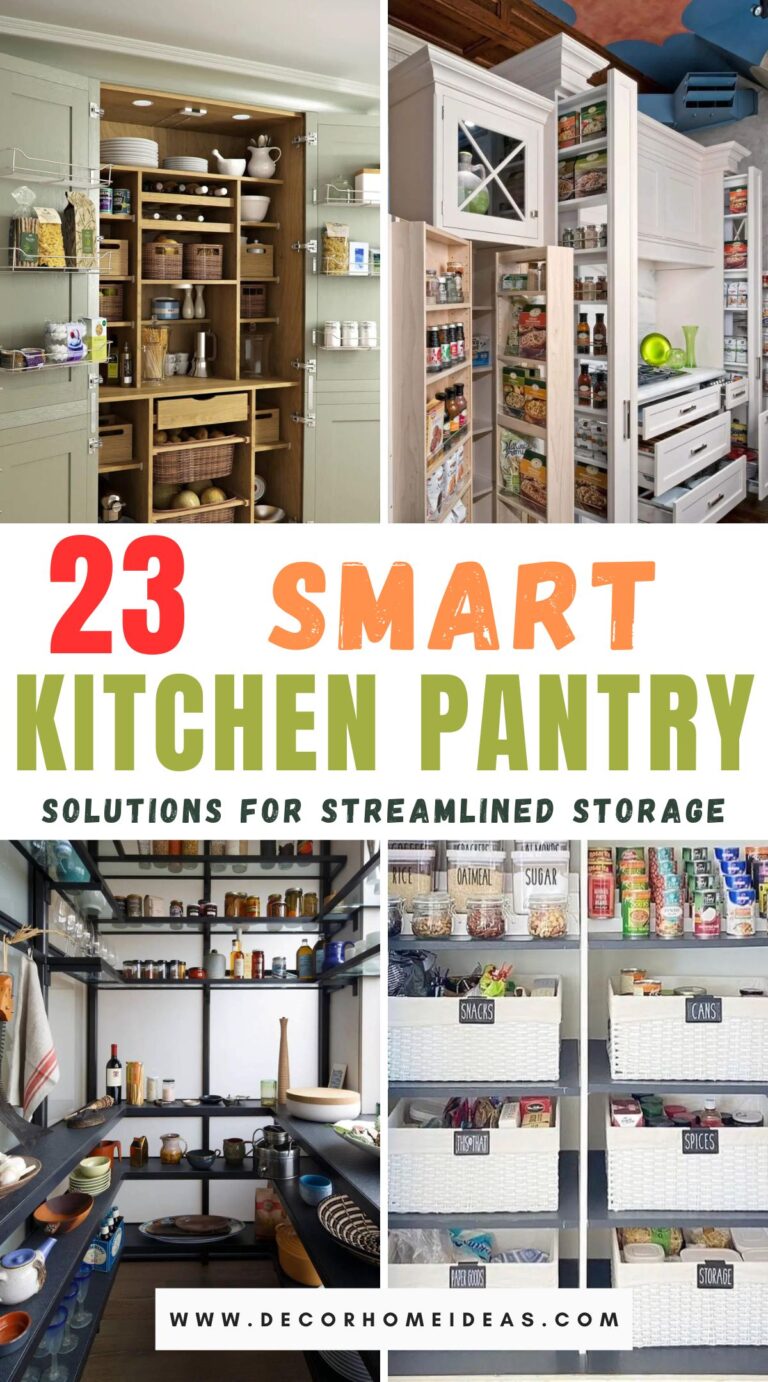 23 Smart Kitchen Pantry Ideas for Ultimate Storage Efficiency