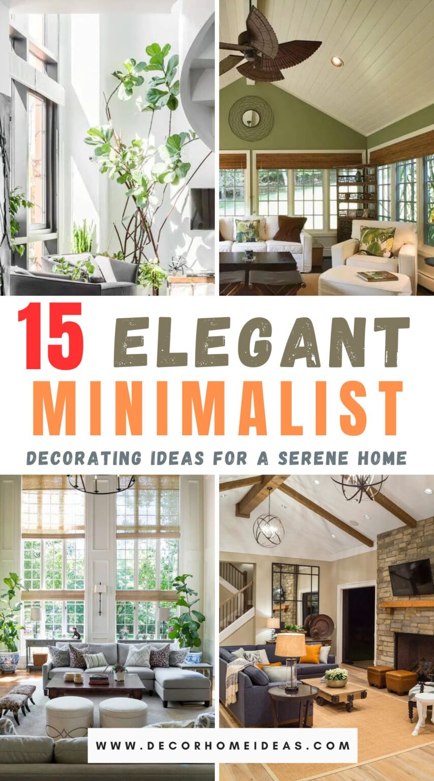 15 Minimalist Decorating Ideas to Elevate Your Calm and Clean Space