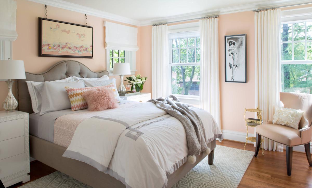 Peach Bedroom Color Schemes