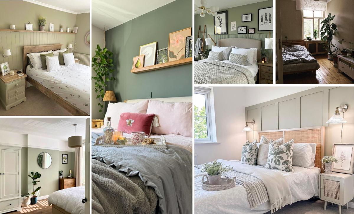 simple sage green bedroom ideas