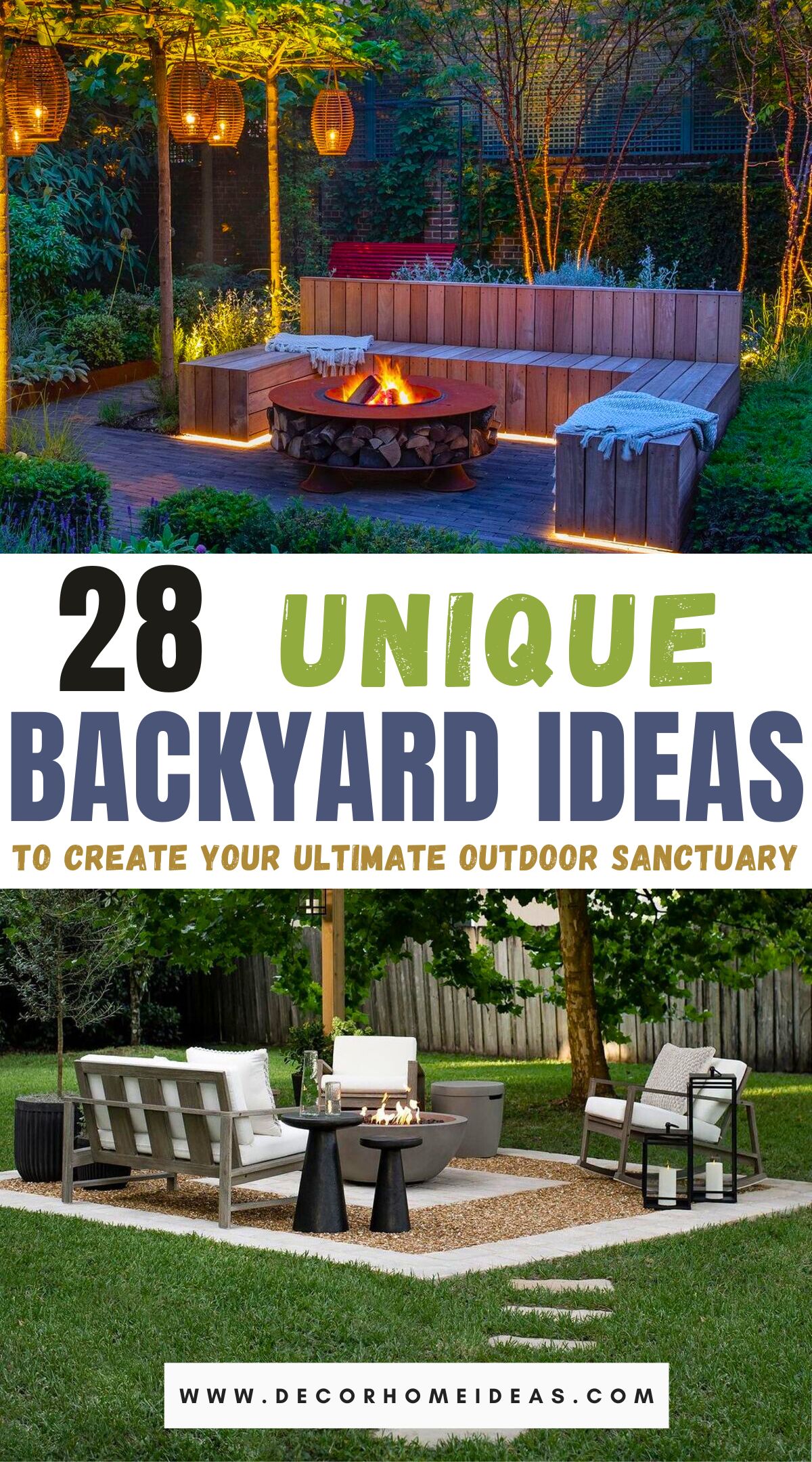 28 Unforgettable Backyard Ideas To Create Your Own Outdoor Oasis