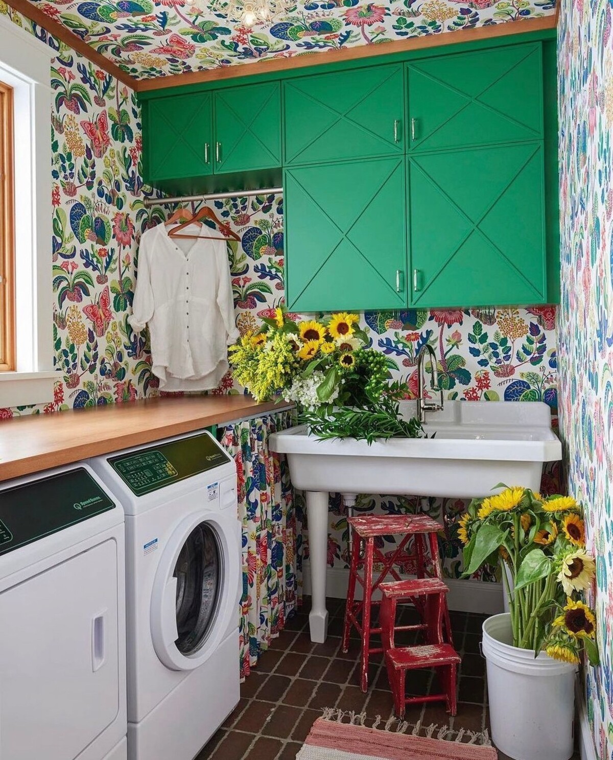 laundry room wallpaper 19