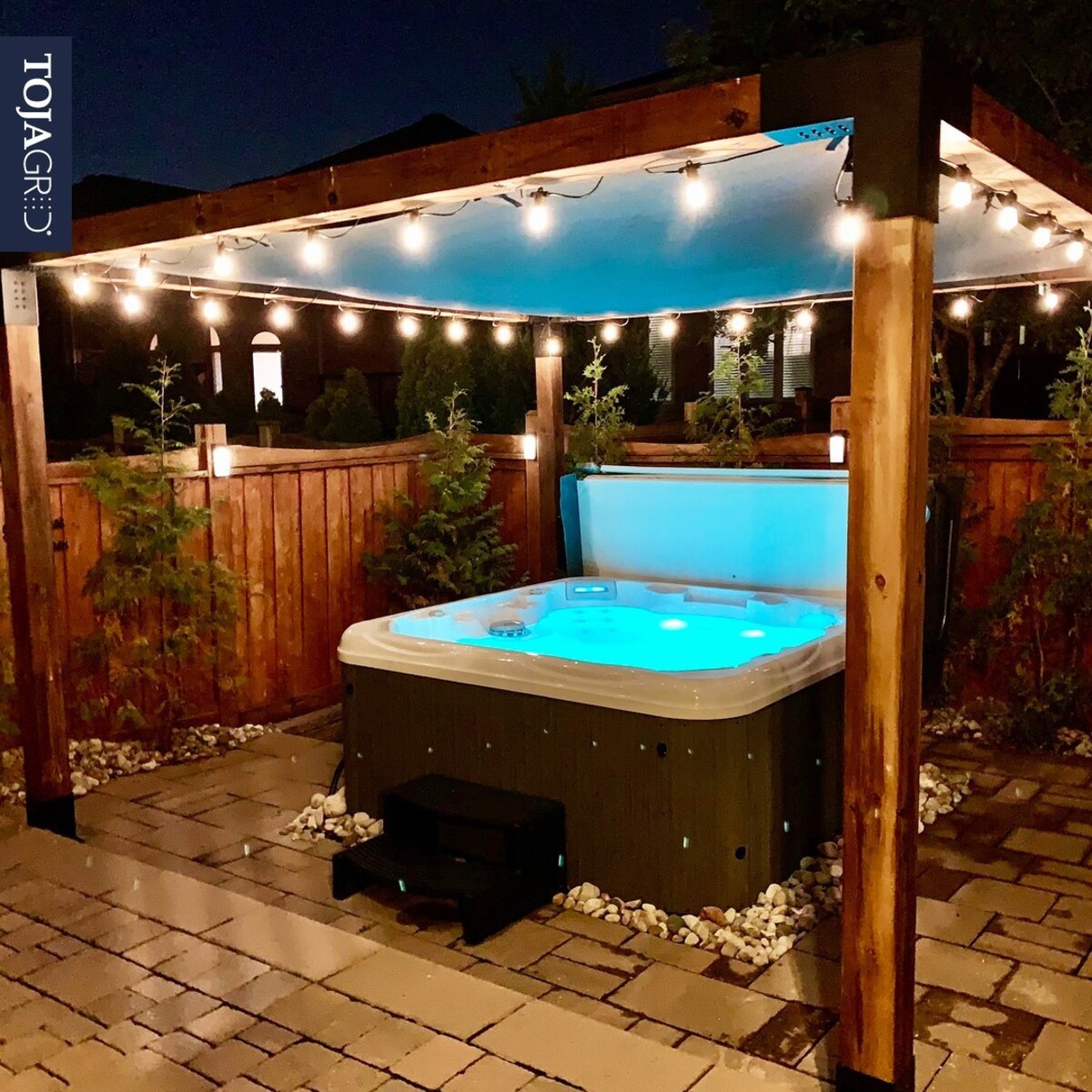 18 hot tub patio ideas 4