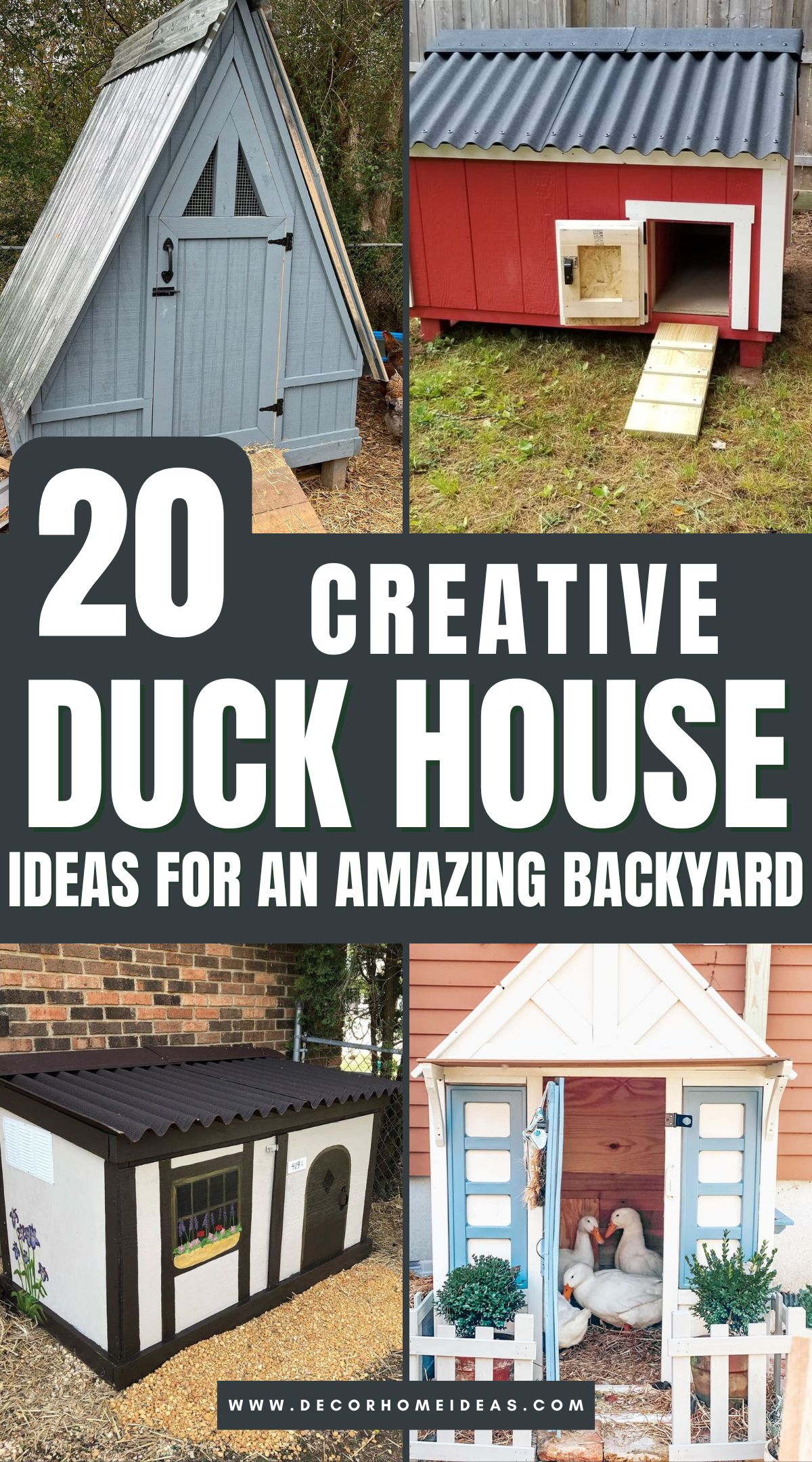 best duck house ideas 1